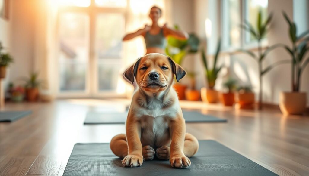 puppy yoga benefits